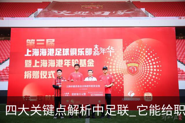 四大关键点解析中足联 它能给职业联赛带来哪些改变?